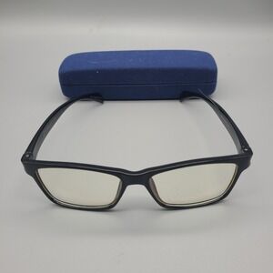 GAMMARAY OPTIX M4 EYEGLASSES SHINY BLACK/ YELLOW TINT LENS GR OR-003-C1-R200